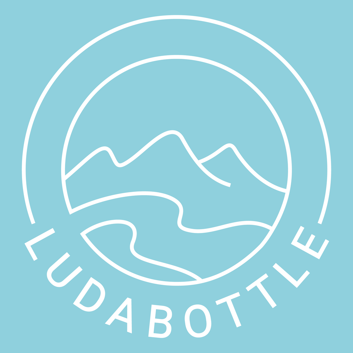 LUDABOTTLE logo