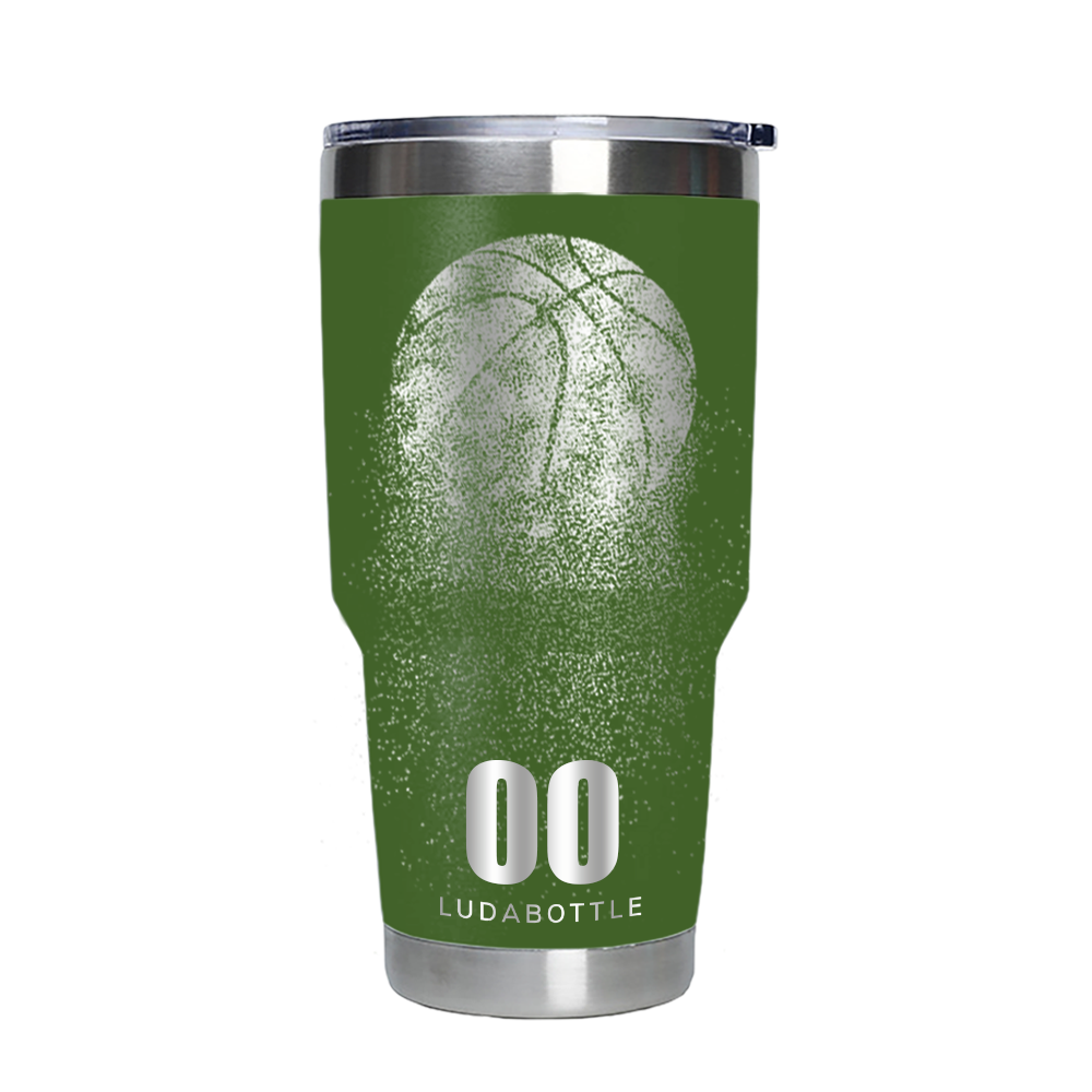 30oz TUMBLER BASKETBALL FADE